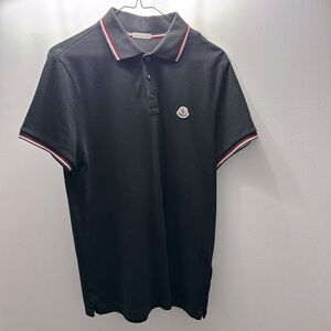 MONCLER COLLECTION Polo in Black - Size Small